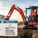 Porównanie serii minikoparek Kubota KX vs U